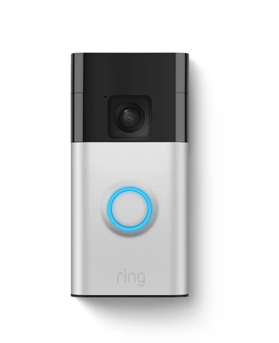 New  Battery Doorbell - Complete Video Surveillance, Live Two-Way Communication, Motion Detection, and Alert System